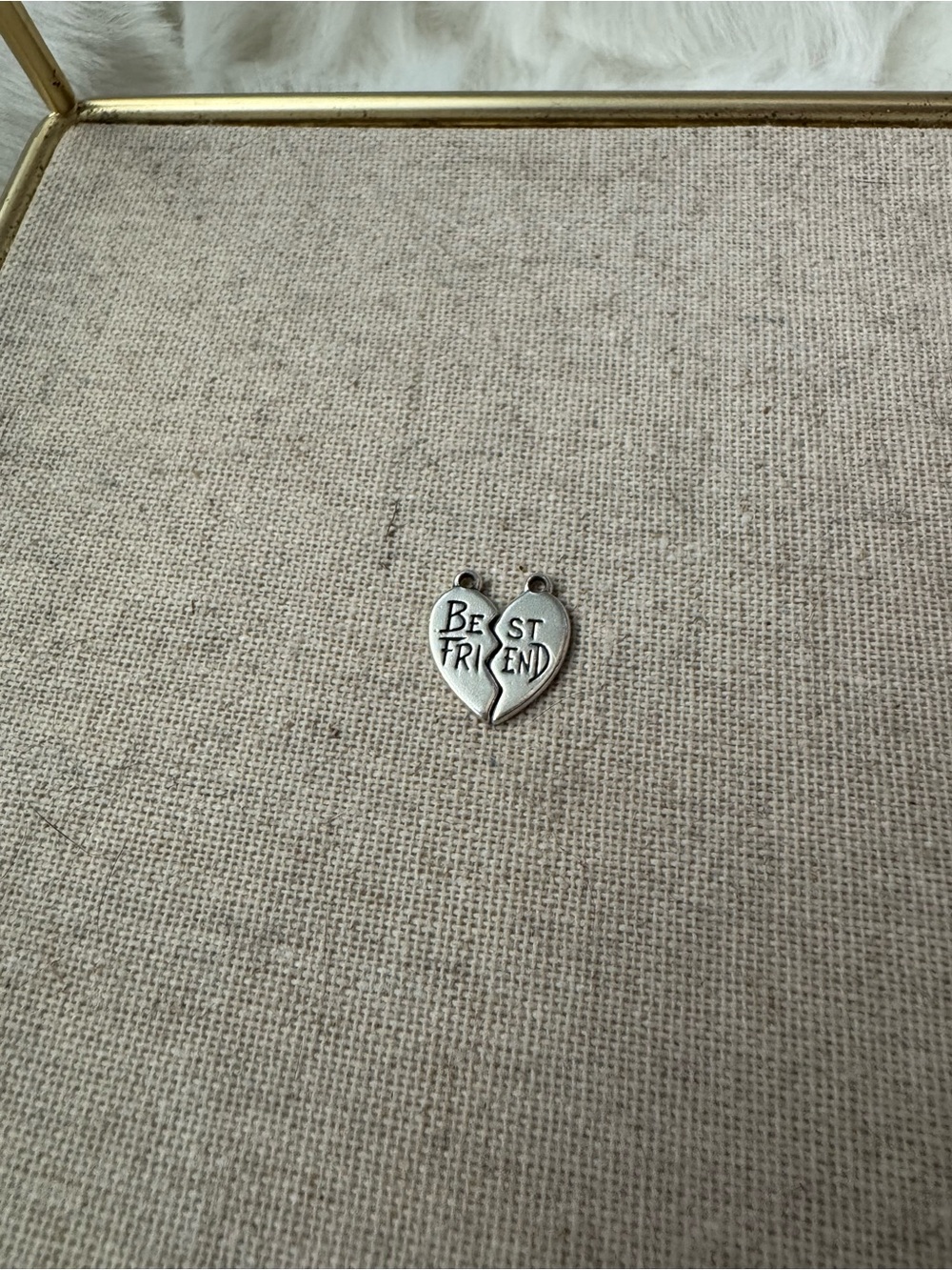 James Avery Silver Best Friend Charm Set